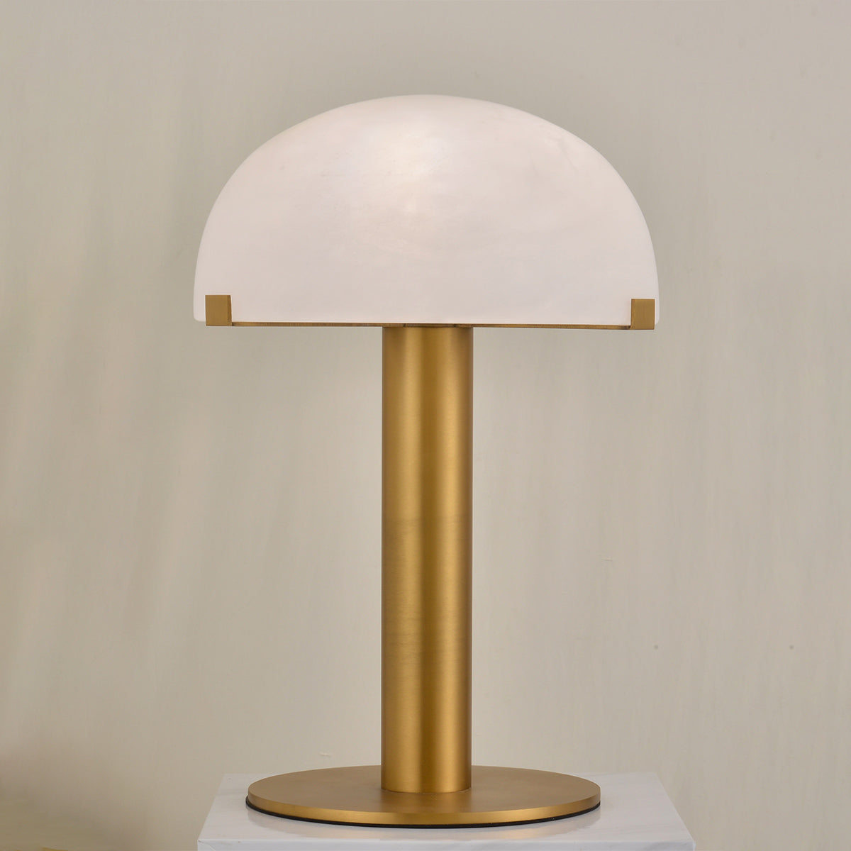Marble Mushroom Table Lamp