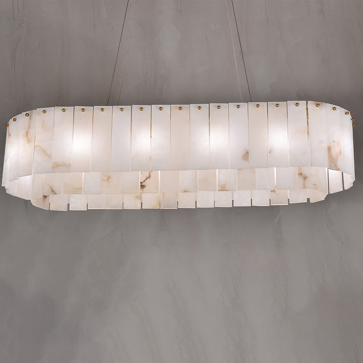 Elliptical Double-layer Chandelier