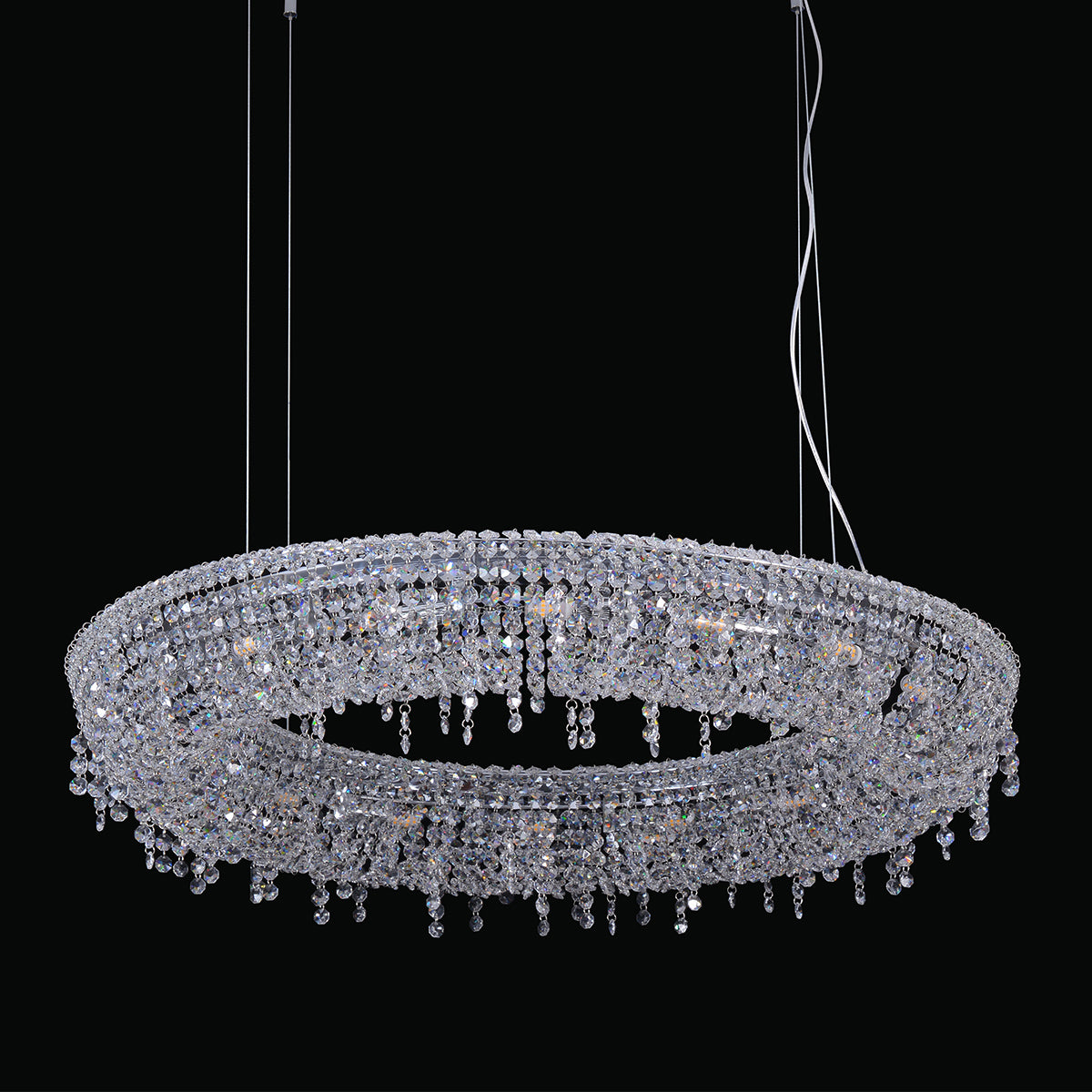 Round Crystal Chandelier