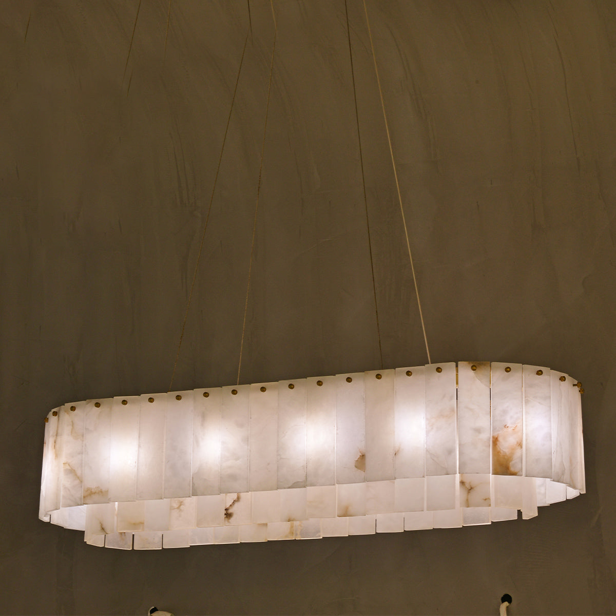 Elliptical Double-layer Chandelier