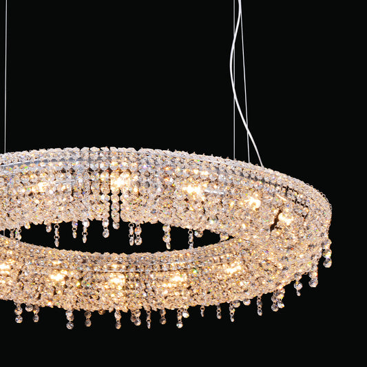 Round Crystal Chandelier