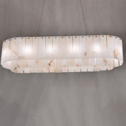 Elliptical Double-layer Chandelier
