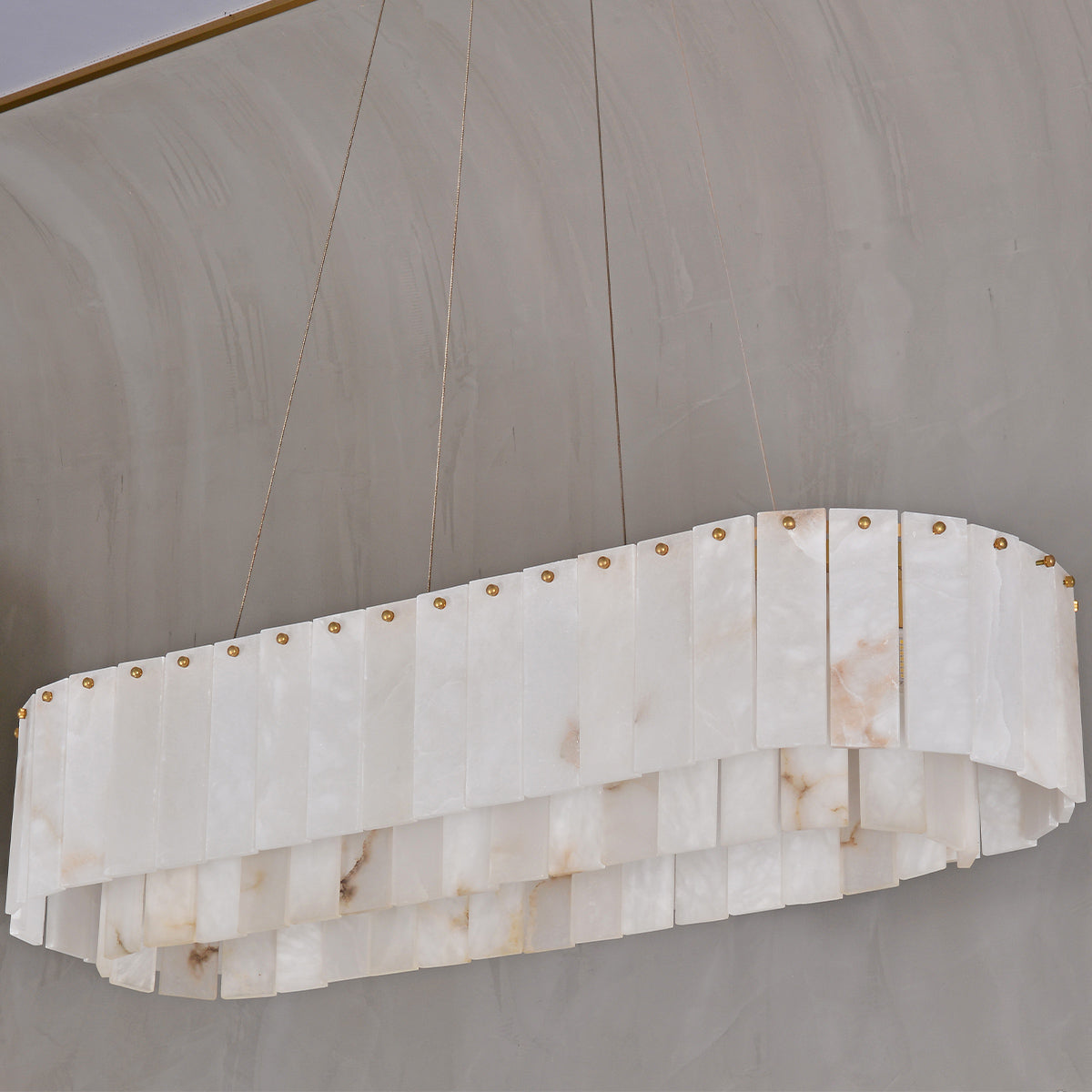 Elliptical Double-layer Chandelier
