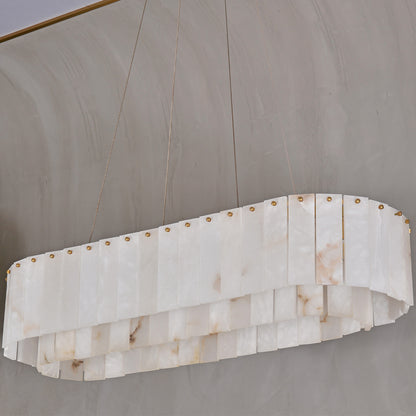 Elliptical Double-layer Chandelier