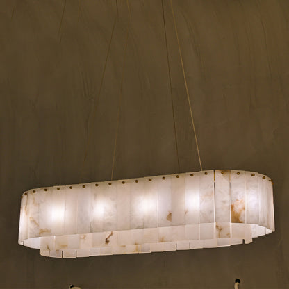 Elliptical Double-layer Chandelier