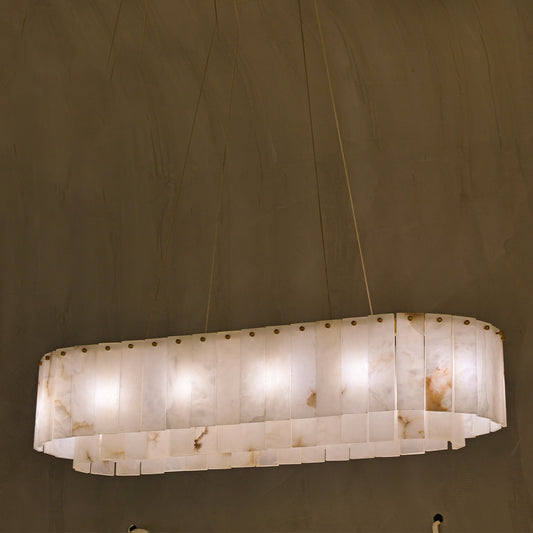 Elliptical Double-layer Chandelier