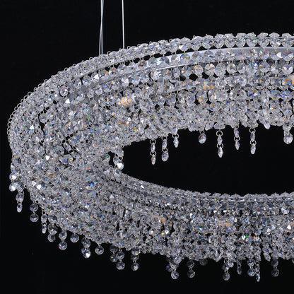 Round Crystal Chandelier
